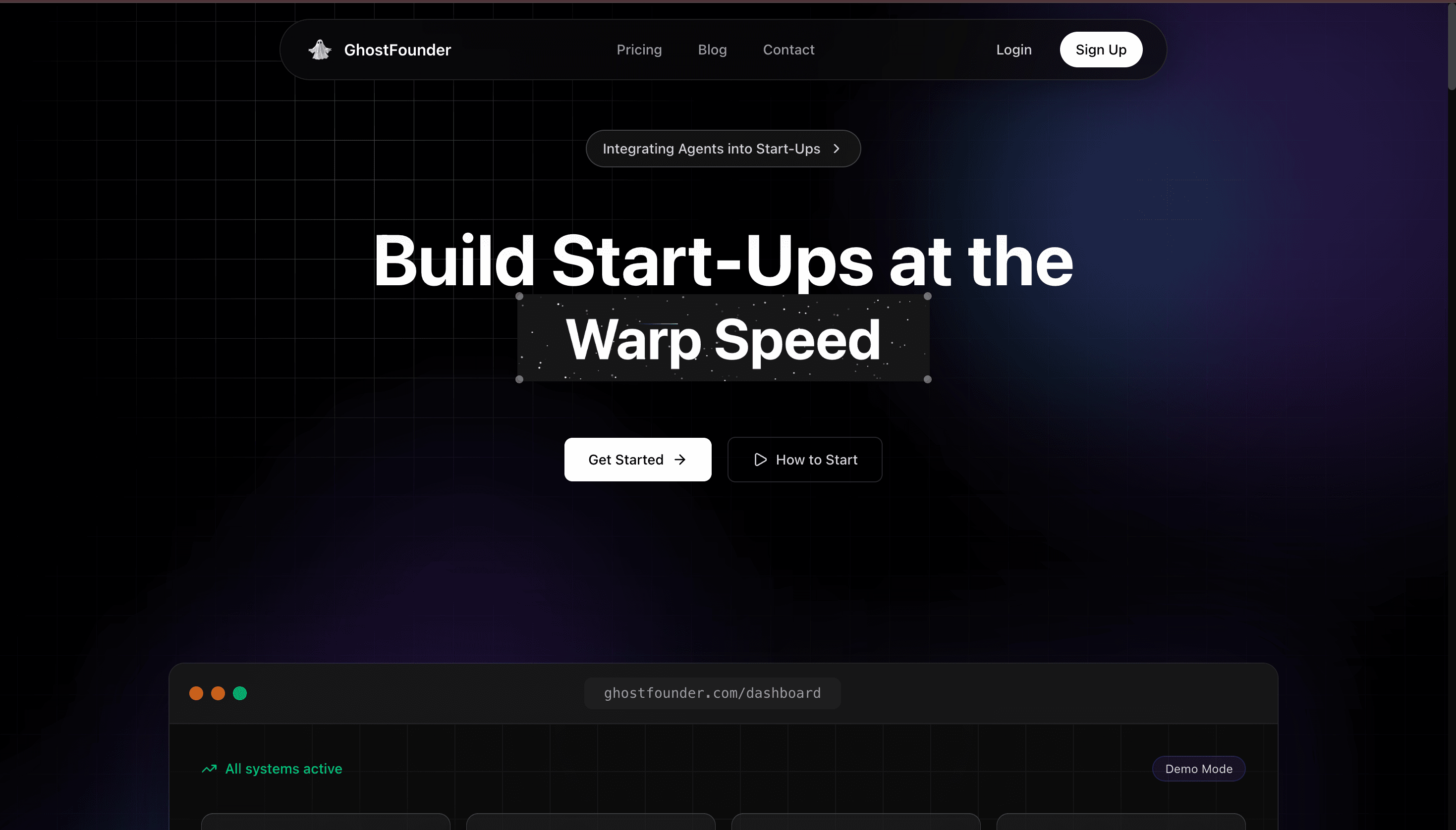 GhostFounder Preview